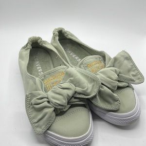 Converse Twill Bow Low Top